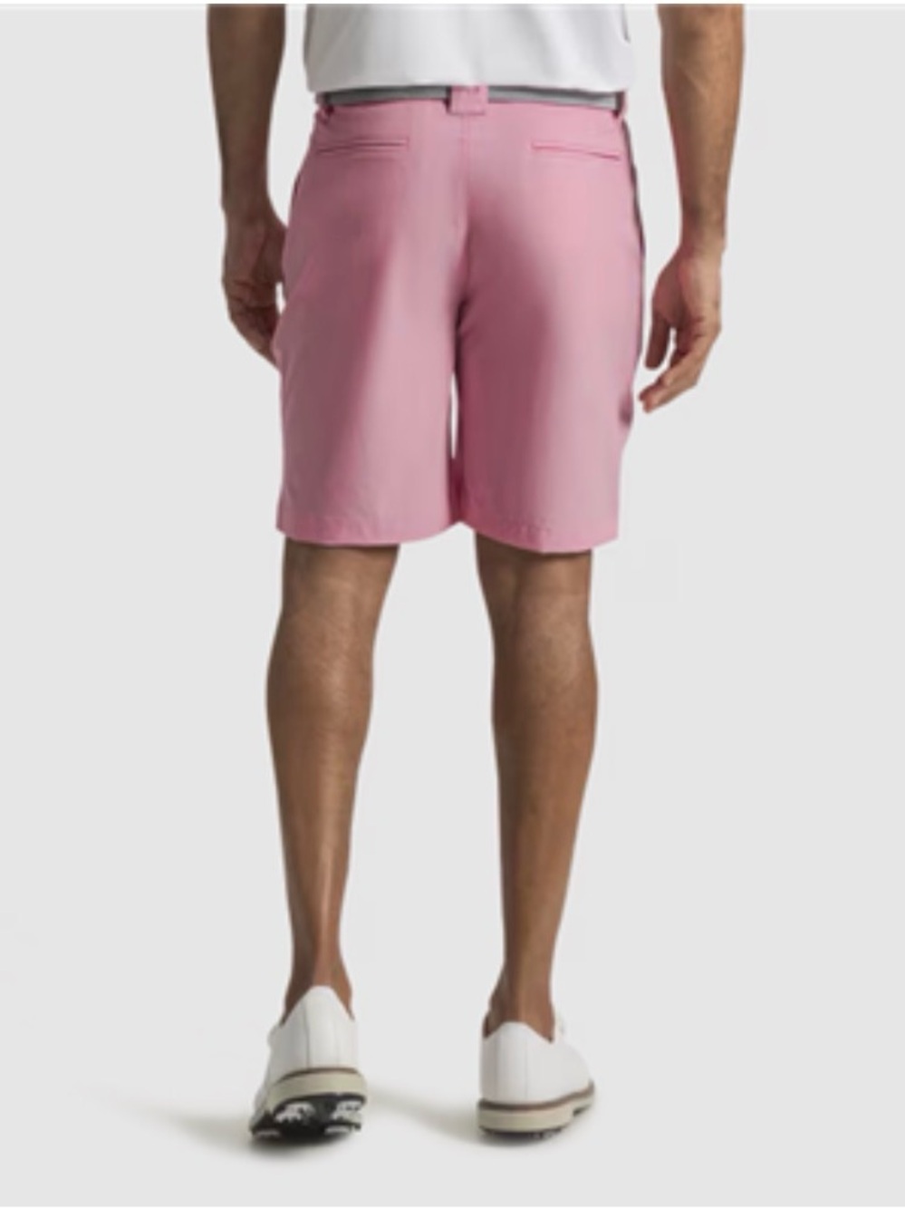 FootJoy Men's Pink Flat-Front Golf Shorts Size 36 - Picture 2 of 10